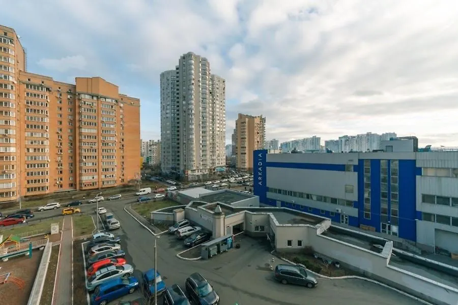 Большая Двухкомнатная На Княжем Затоне 21 Kiev Ucraina